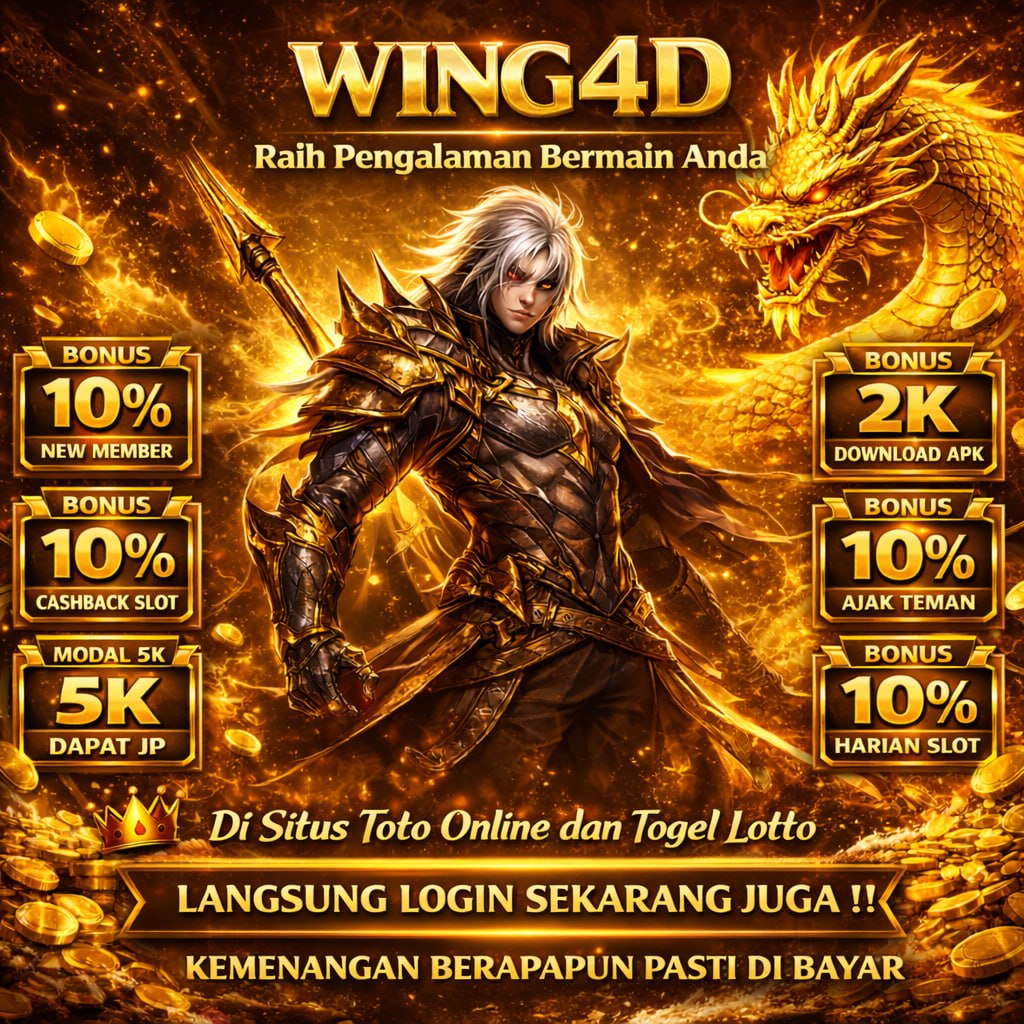 Login & Daftar WING4D Privasi Terjaga Situs Resmi Toto Togel Dengan Agen Situs Slot Gacor Terbaik Dan Teraman