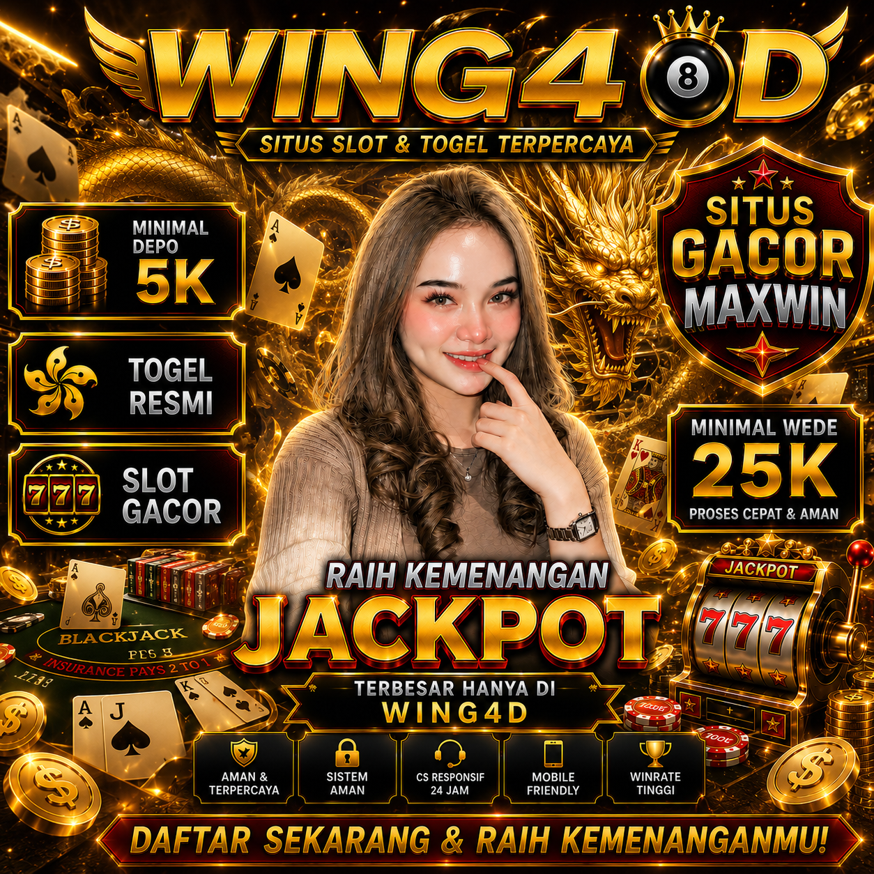 SLOT TOTO & TOGEL 4D | WING4D Toto Togel Terpercaya & Situs TOTO Slot Resmi terbaik tahun ini 🎰🎰🎰